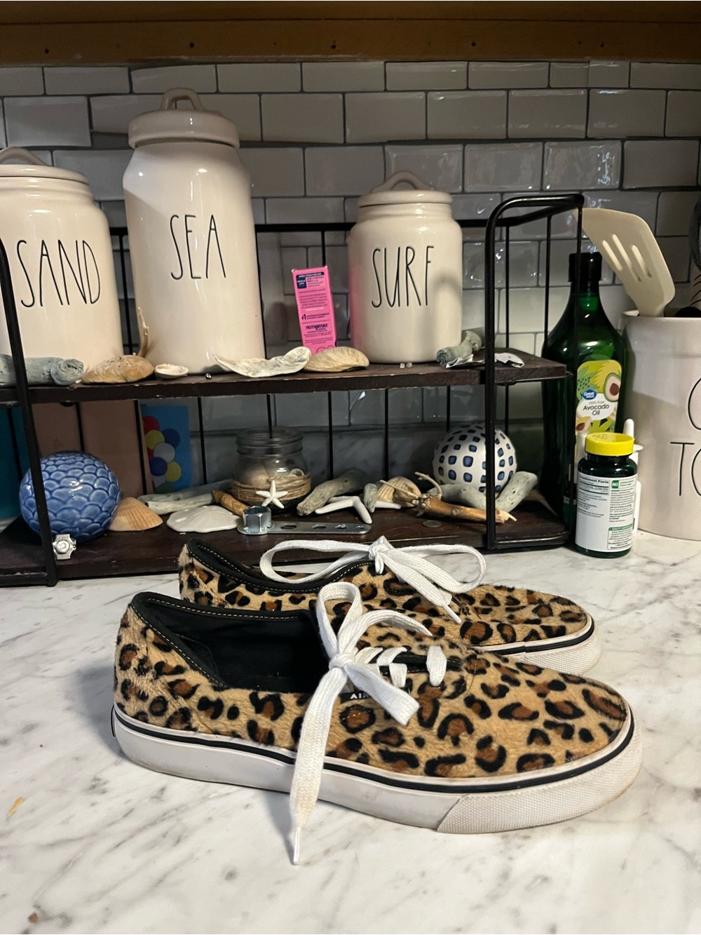 Airwalk Leopard Print Sneakers 10